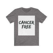 Load image into Gallery viewer, Cancer Free Unisex Jersey Short Sleeve Tee