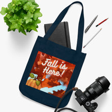 Load image into Gallery viewer, Fall is Here Canvas Tote Bag
