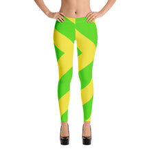 Load image into Gallery viewer, Yellow & Green Leggings