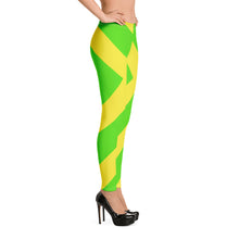 Load image into Gallery viewer, Yellow & Green Leggings
