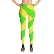 Load image into Gallery viewer, Yellow &amp; Green Leggings
