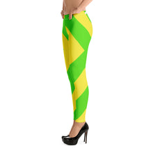 Load image into Gallery viewer, Yellow &amp; Green Leggings
